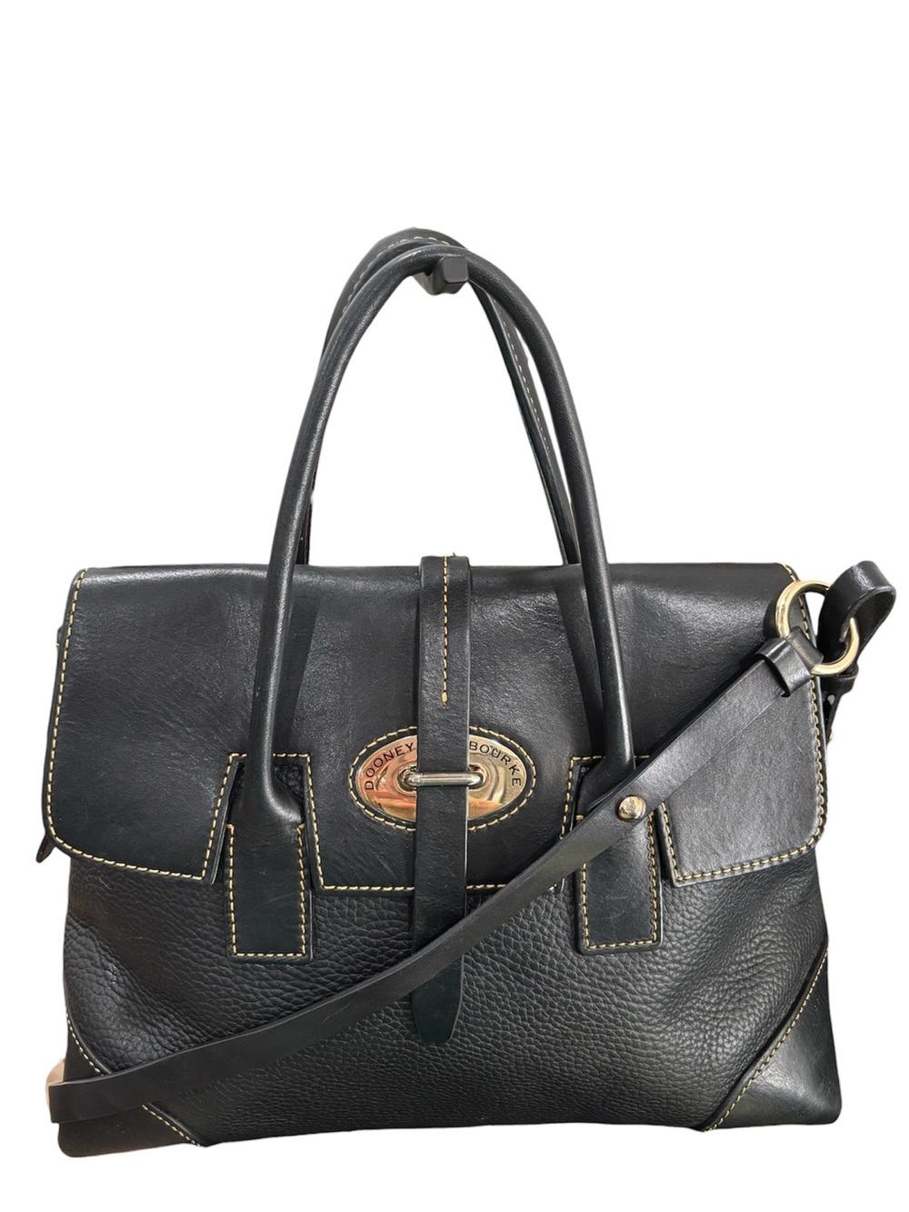 Dooney and Bourke Elisa pebble leather satchel